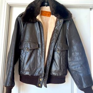 William Barry leather jacket